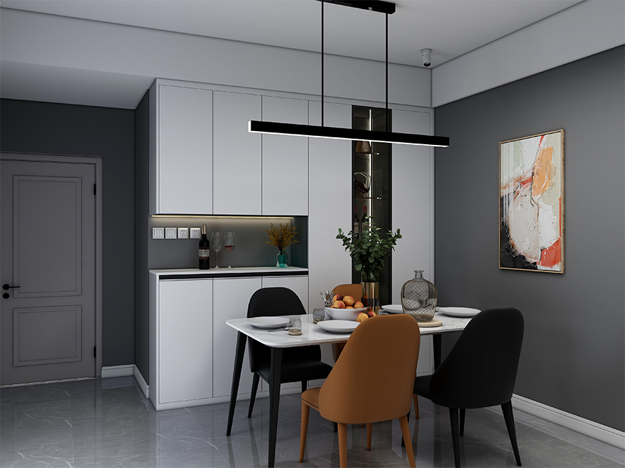 現代輕奢風客餐廳